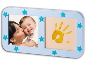 BabyART Рамка за отпечатък с фосфоресциращи звездички Phospho Print Frame