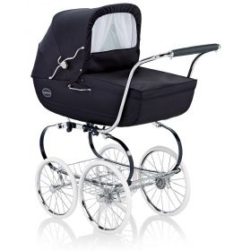 Inglesina - Бебешка количка Classica MARINA / BLUE с кош за новородено