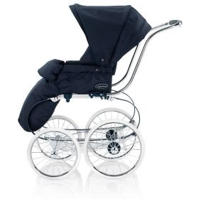 Inglesina - Бебешка количка Classica MARINA / BLUE с кош за новородено