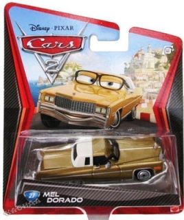 Cars 2  - Количка Mel DORADO 1:64