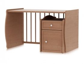 Дървено детско легло-люлка TRANSFORM Bertoni Lorelli Beech/Бук