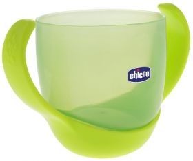 Chicco - Чаша с твърд накрайник 12м + - зелена
