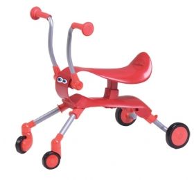 Smart Trike - Детско колело за бутане и яздене Springo Red