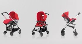 Inglesina Детска количка 3 в 1 Avio Red