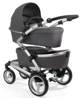 Бебешка комбинирана количка MIMA Kobi Grey Ash Brown