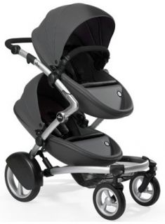 Бебешка комбинирана количка MIMA Kobi Grey Ash Brown