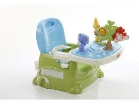 Fisher Price Столче за хранене и забавление *Discover n Grow Busy Baby Booster*