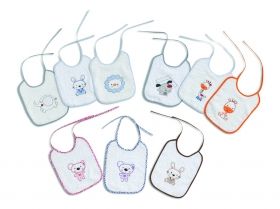 Interbaby - Комплект лигавници 6 бр. *Животни*