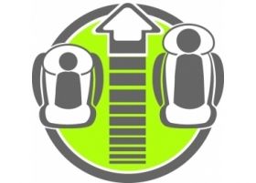 Столче за кола Britax Romer (9-36 кг) EVOLVA 1-2-3 Plus Chili Pepper 2013