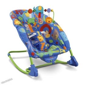 Fisher price - Бебешки шезлонг 3 в 1 Infant To Toddler Deluxe Blue