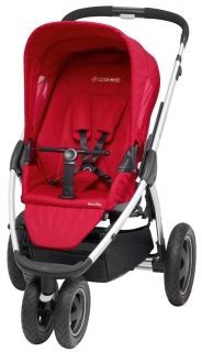 Бебешка комбинирана количка Maxi Cosi MURA Plus 3 Intense Red 2013
