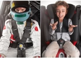 Столче за кола Britax Romer (9-36 кг) XtensaFIX Chili Pepper 2013