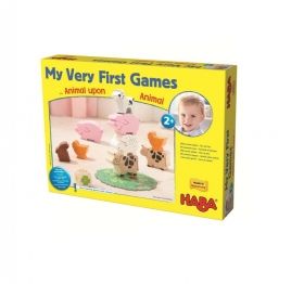 HABA - Моите първи игри - Детска игра *Животно върху животно*