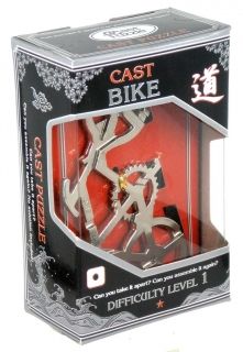 Eureka Cast Puzzle Bike GR1 Метален 3D пъзел