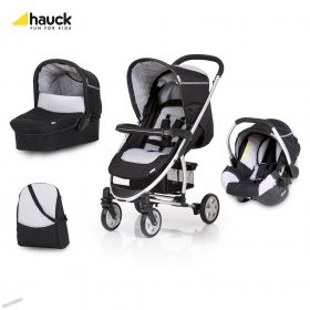Hauck - Бебешка количка MALIBU M12 All In One Black 2012