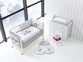 Interbaby - Бебешки спален комплект от 3 части *Кученце* със сатениран памук