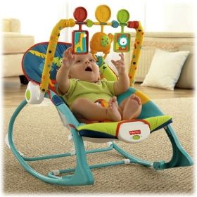 Fisher Price Бебешки люлеещ се шезлонг SAFARI Infant to Toddler Rocker