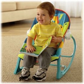 Fisher Price Бебешки люлеещ се шезлонг SAFARI Infant to Toddler Rocker