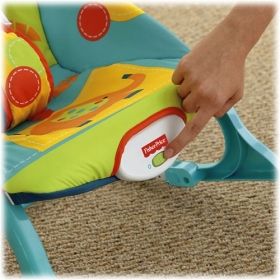 Fisher Price Бебешки люлеещ се шезлонг SAFARI Infant to Toddler Rocker