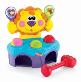 Бебешка играчка *Лъвче* със звуци и светлини Fisher Price