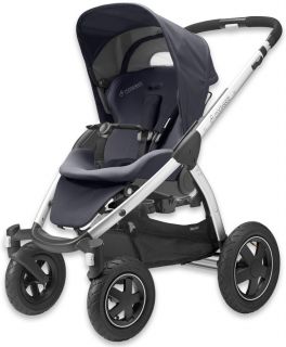 Maxi Cosi - Бебешка комбинирана количка MURA 4 Total Black 2012