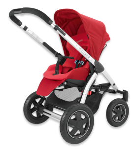Maxi Cosi - Бебешка комбинирана количка MURA 4 Total Black 2012