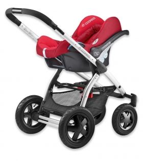 Maxi Cosi - Бебешка комбинирана количка MURA 4 Total Black 2012