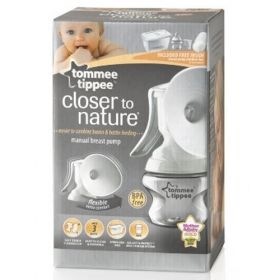 TOMMEE TIPPEE Механична помпа за кърма и стерилизаторна кутия