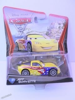 Cars 2  - Количка - Jeff Gorvette 1:64