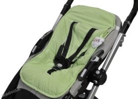 Minene - Мека подложка за бебешка количка Baby Green