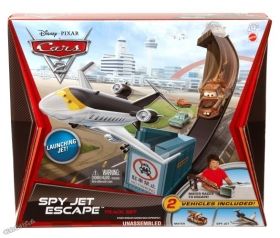Cars 2  - Състезателна писта Spy Jet Escape - Mattel