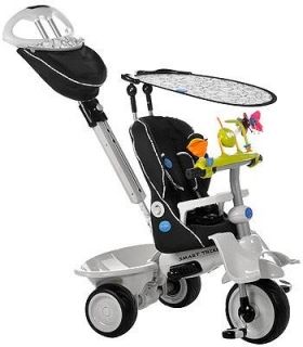 Smart Trike Детска триколка Recliner 4 in1 Black