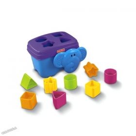 Fisher Price - Играчка за сортиране Growing Baby™ Elephant Shape Sorter