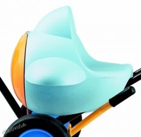 Italtrike - Детска триколка с дръжка за родителски контрол ABC Jet City