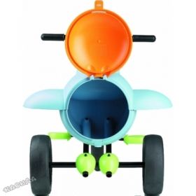 Italtrike - Детска триколка с дръжка за родителски контрол ABC Jet City