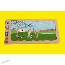 Beleduc Детски пъзел от дърво 3г.+