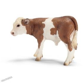 Schleich - Фигурка *Сименталско теле* - 13642
