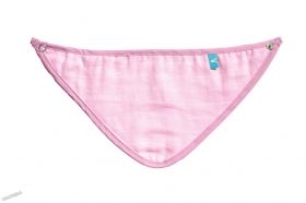 WallaBoo - Бебешки лигавник Baby Bib Lightweight - Cotton Pink