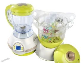 Babymoov - Уред за приготвяне на храна NUTRIBABY - Зелено
