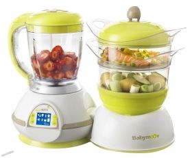 Babymoov - Уред за приготвяне на храна NUTRIBABY - Зелено
