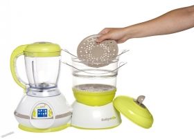 Babymoov - Уред за приготвяне на храна NUTRIBABY - Зелено