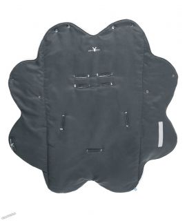 WallaBoo - Бебешко одеяло с топла подплата Wrap Nore Baby Black
