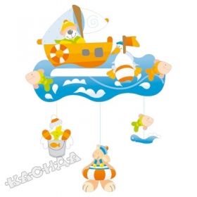Музикална играчка за детската стая *Корабче*