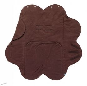WallaBoo - Бебешко одеяло за повиване Wrap Fleur - Toffee