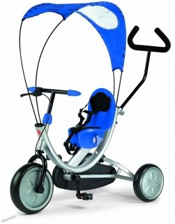 Italtrike - Детска триколка със сенник OKO Blue