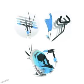 Italtrike - Детска триколка със сенник OKO Blue