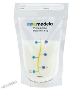 Medela - Торбички 20бр. в кутия за замразяване на кърма Breastmilk Bags