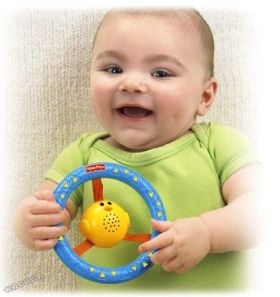 Fisher Price - Забавна дрънкалка Growing Baby™ Birdie Tweeter