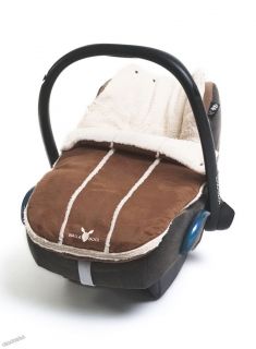 WallaBoo - Чувалче за столче за кола Footmuff Classic - Chocolat
