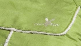 WallaBoo - Чувалче за бебешка количка Footmuff OntheGo - Lime Green